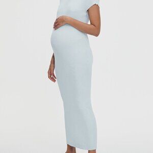 Légoe Heritage Formentara Ice Blue Maternity Maxi Dress - NWT